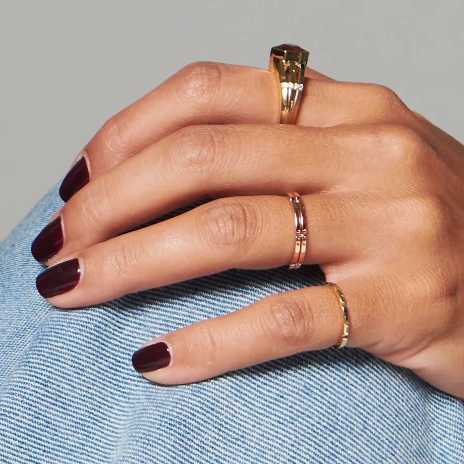 Suad La Volta Band Ring (RG)