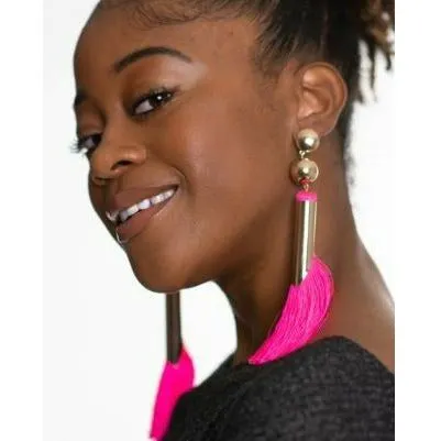 Swept Up Tassel Earrings (8 Colors)