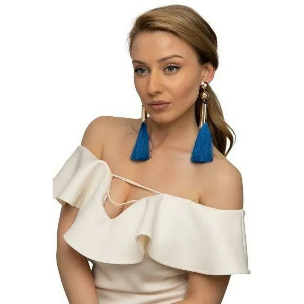 Swept Up Tassel Earrings (8 Colors)