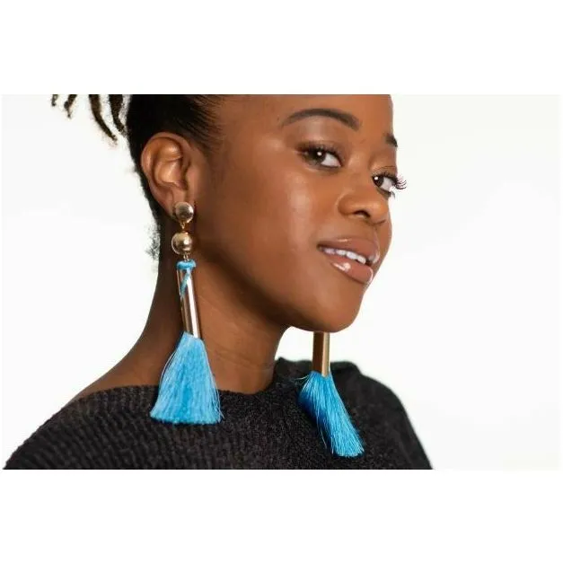 Swept Up Tassel Earrings (8 Colors)