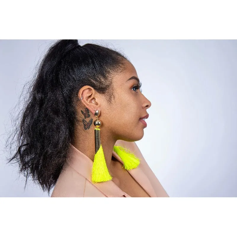 Swept Up Tassel Earrings (8 Colors)