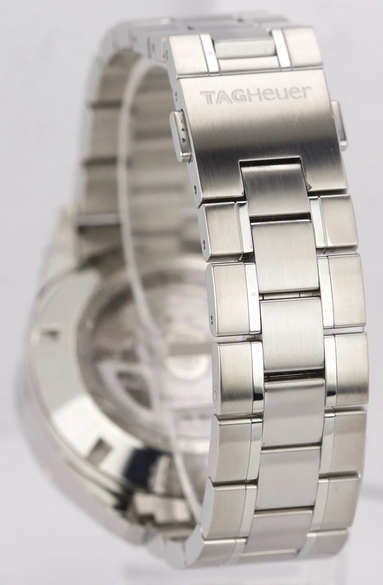 TAG Heuer Carrera Heritage Chronograph Steel Blue Date Watch CAS2111.BA0730 B P