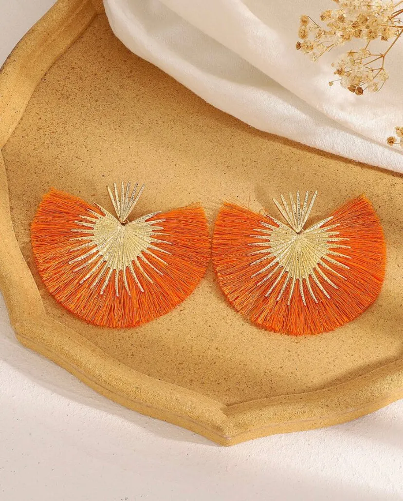 Tassel decor Earrings