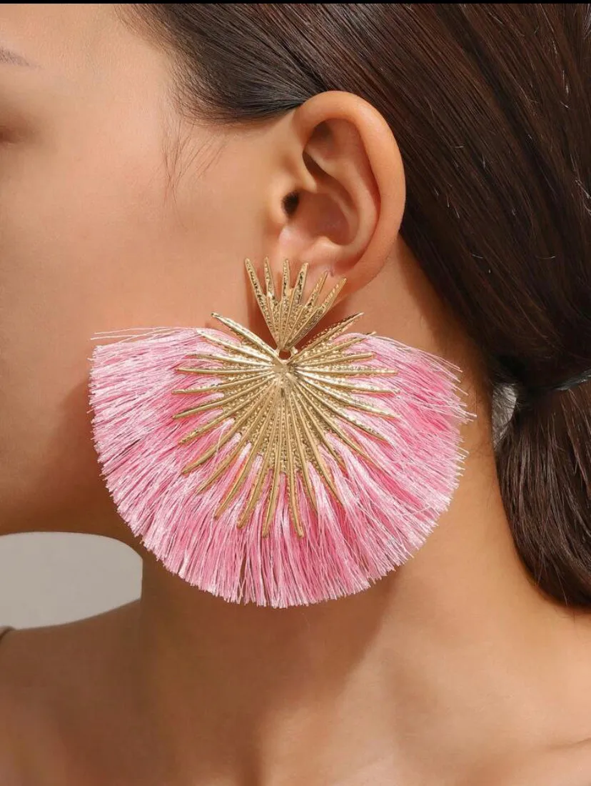 Tassel decor Earrings