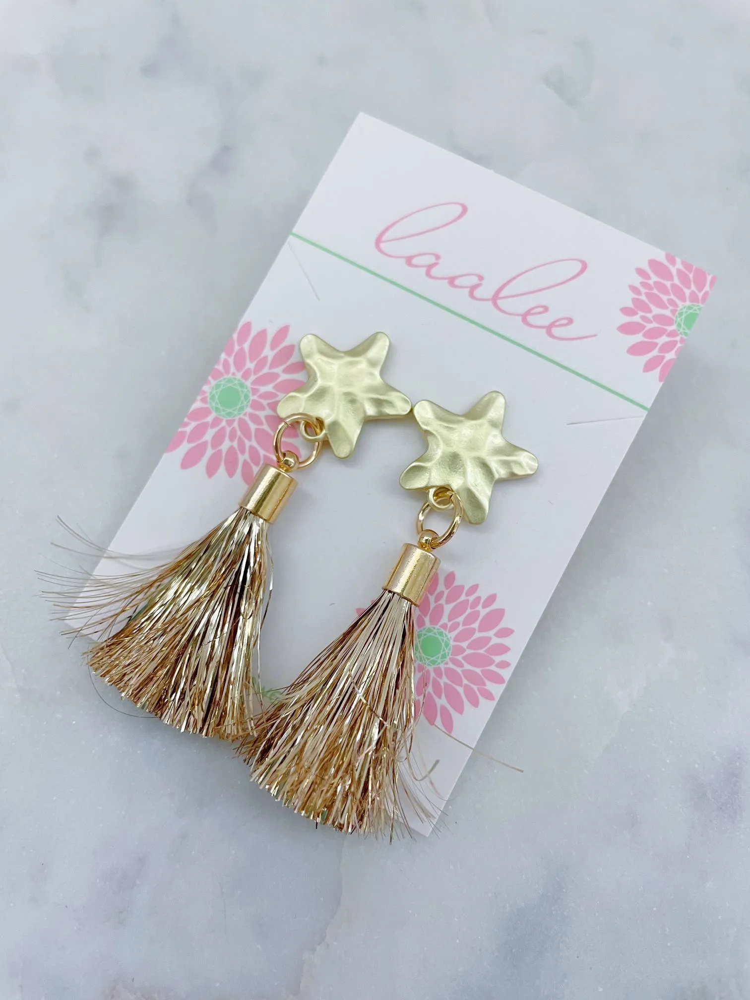 Tassel Star Earrings Earrings