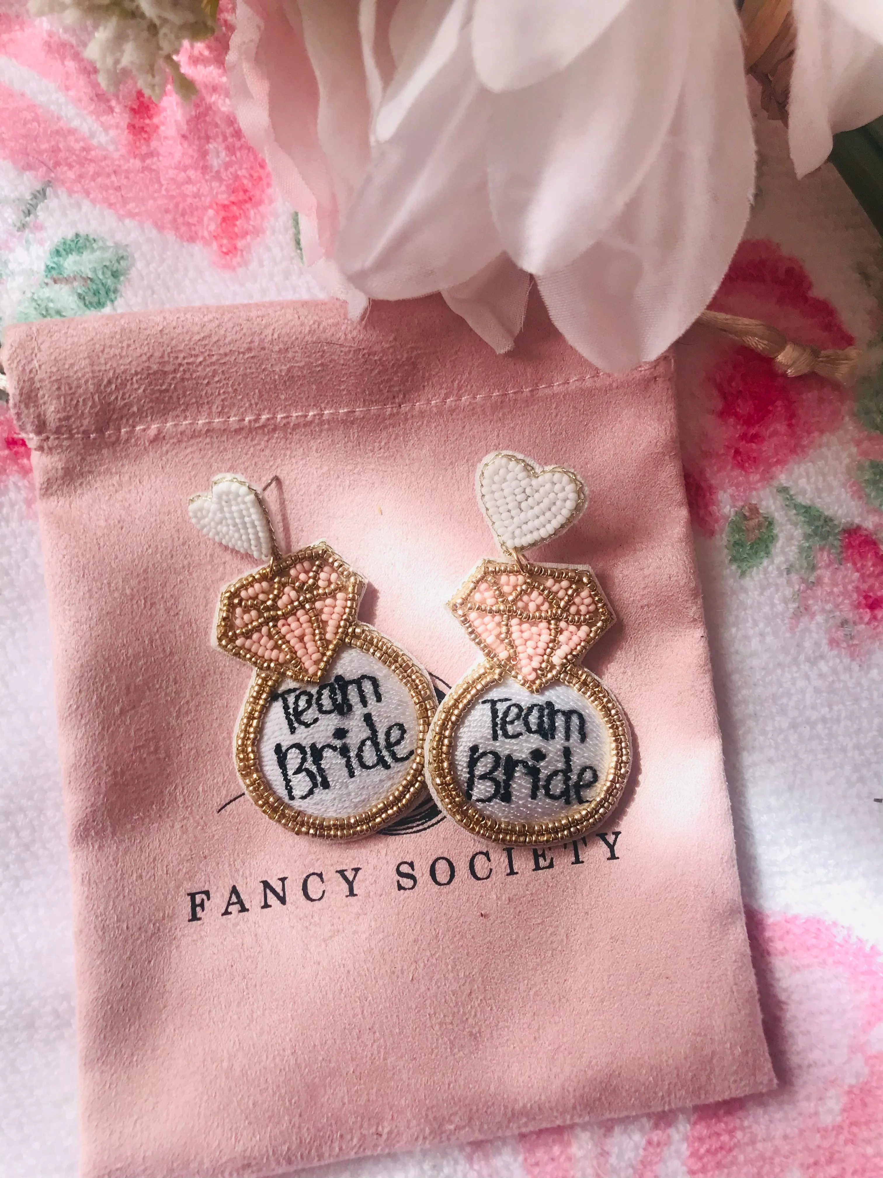 Team Bride Earrings