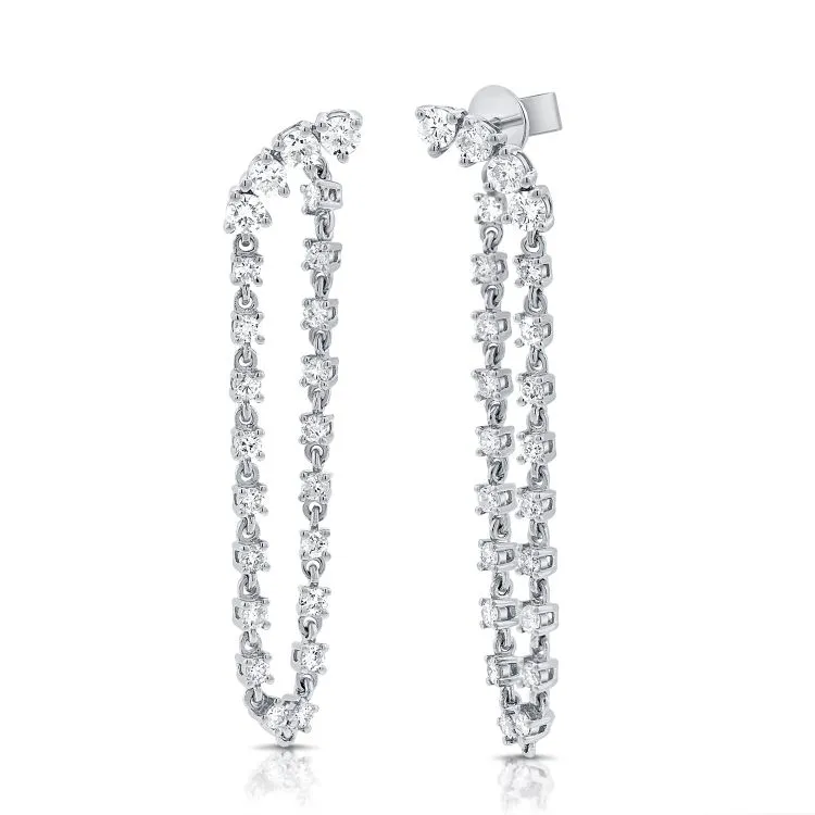 Tennis Diamond Earrings