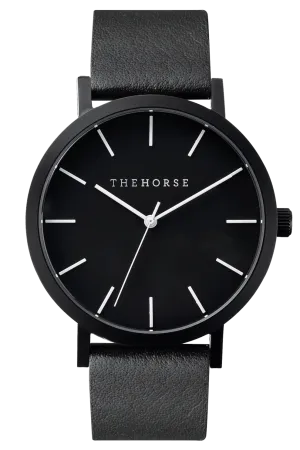 THE HORSE 'THE ORIGINAL' WATCH - ALL BLACK