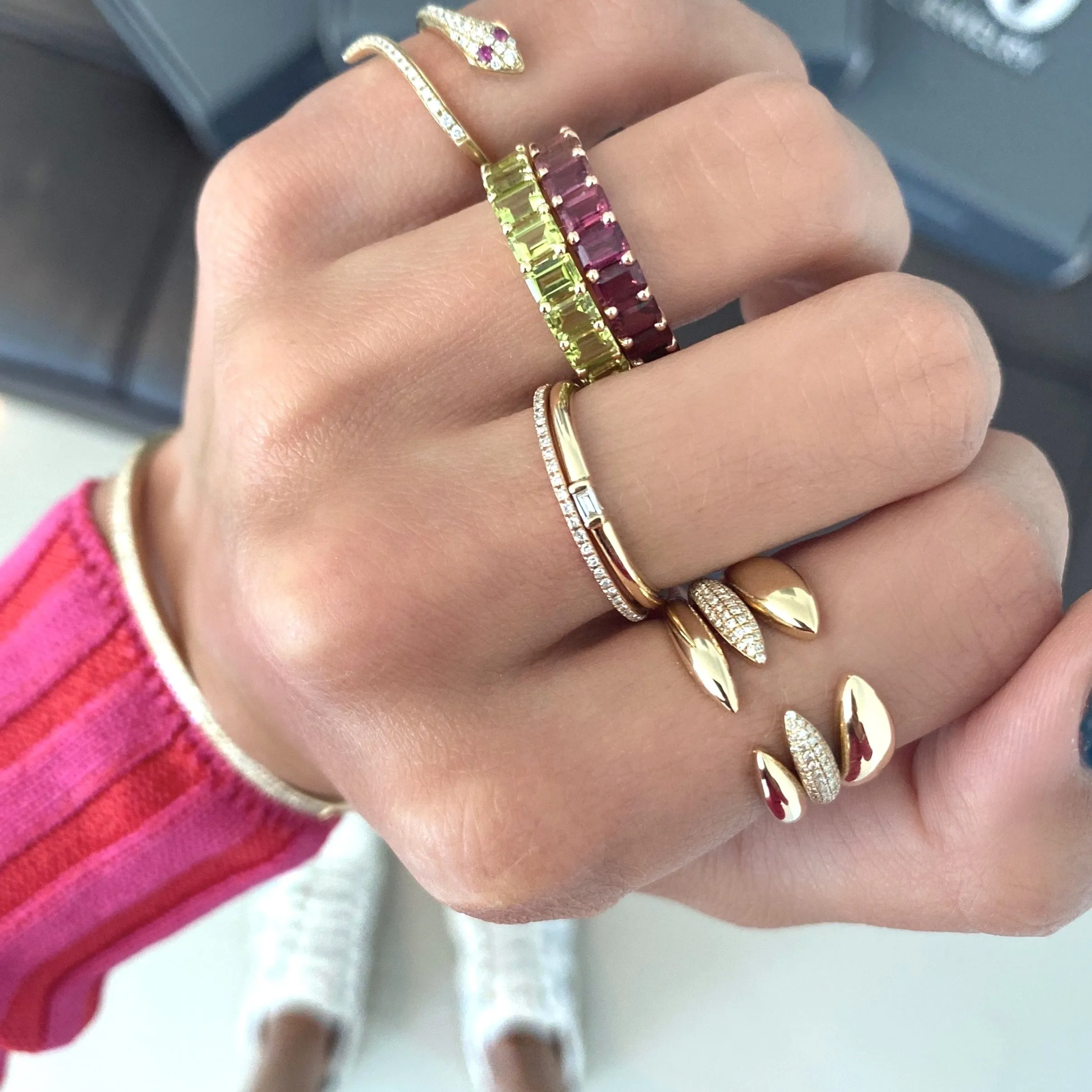 Thin Full Eternity Band