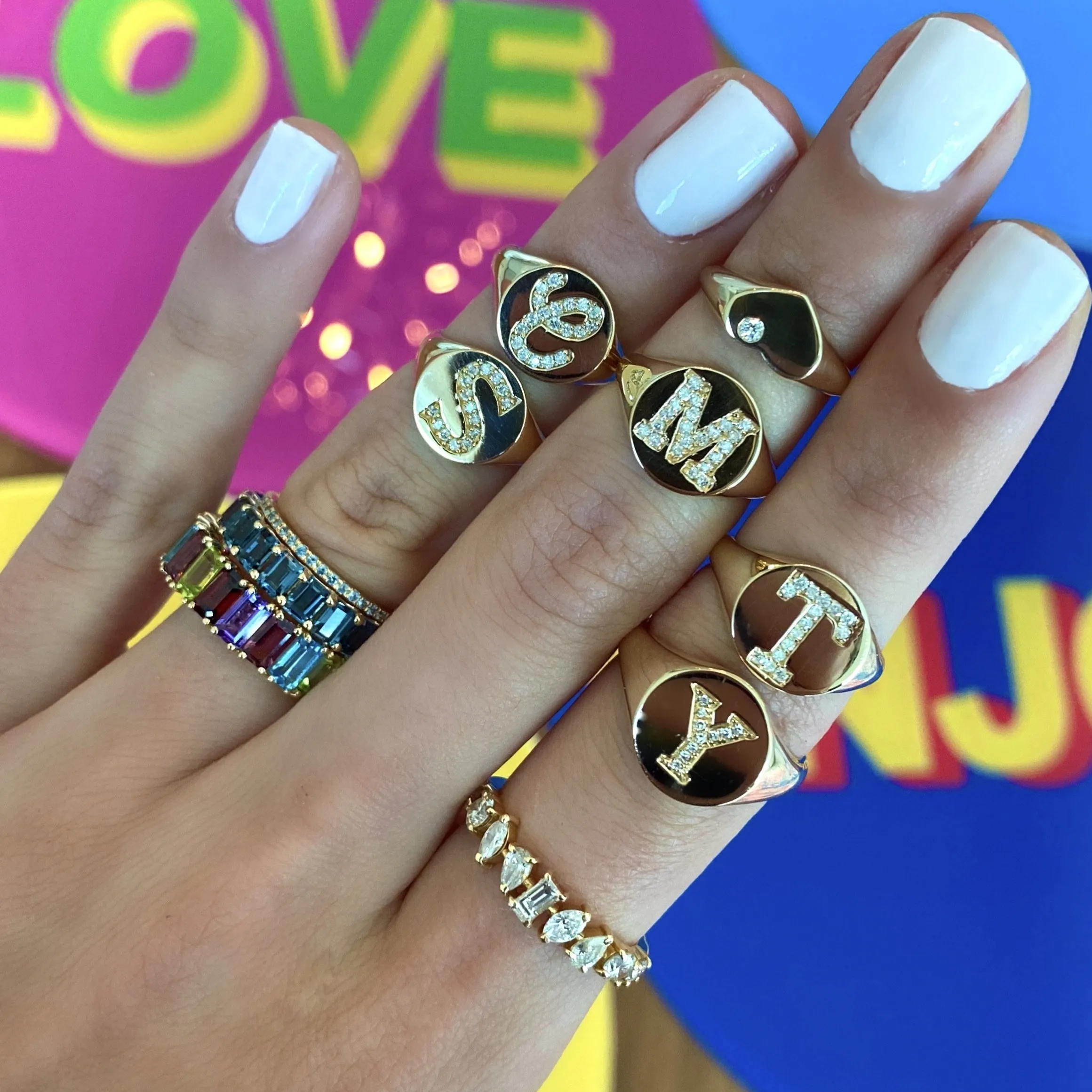 Thin Full Eternity Band