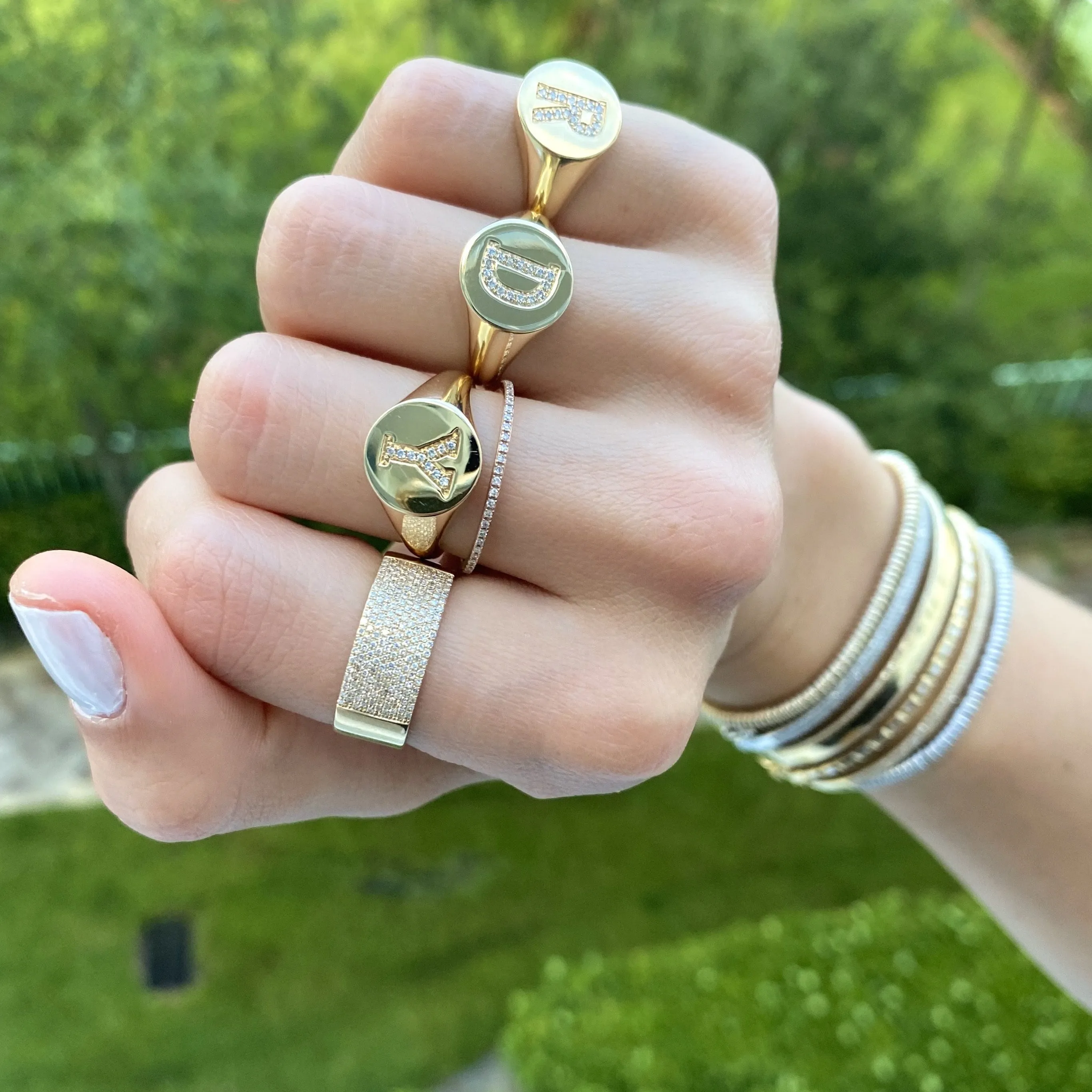 Thin Full Eternity Band