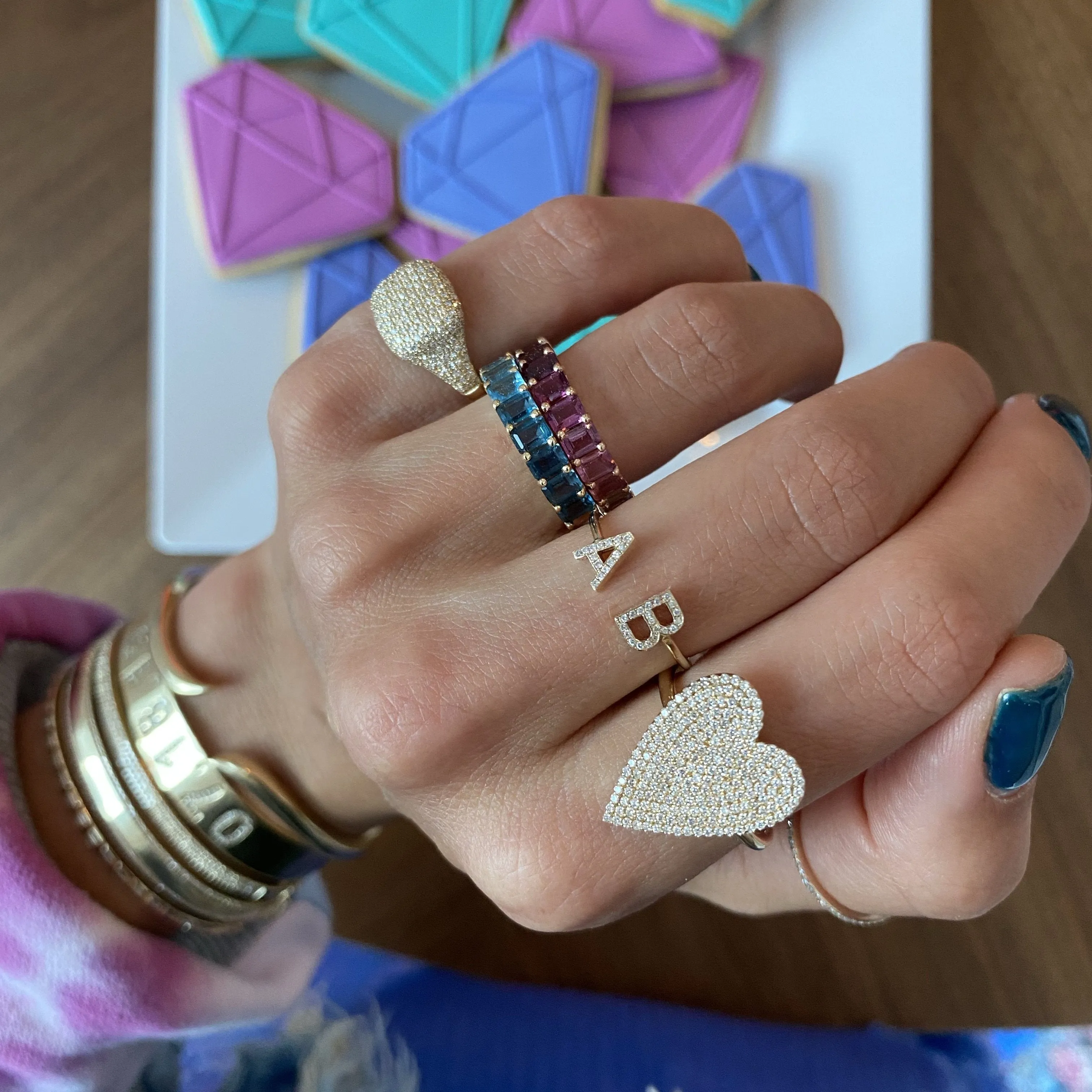 Thin Full Eternity Band