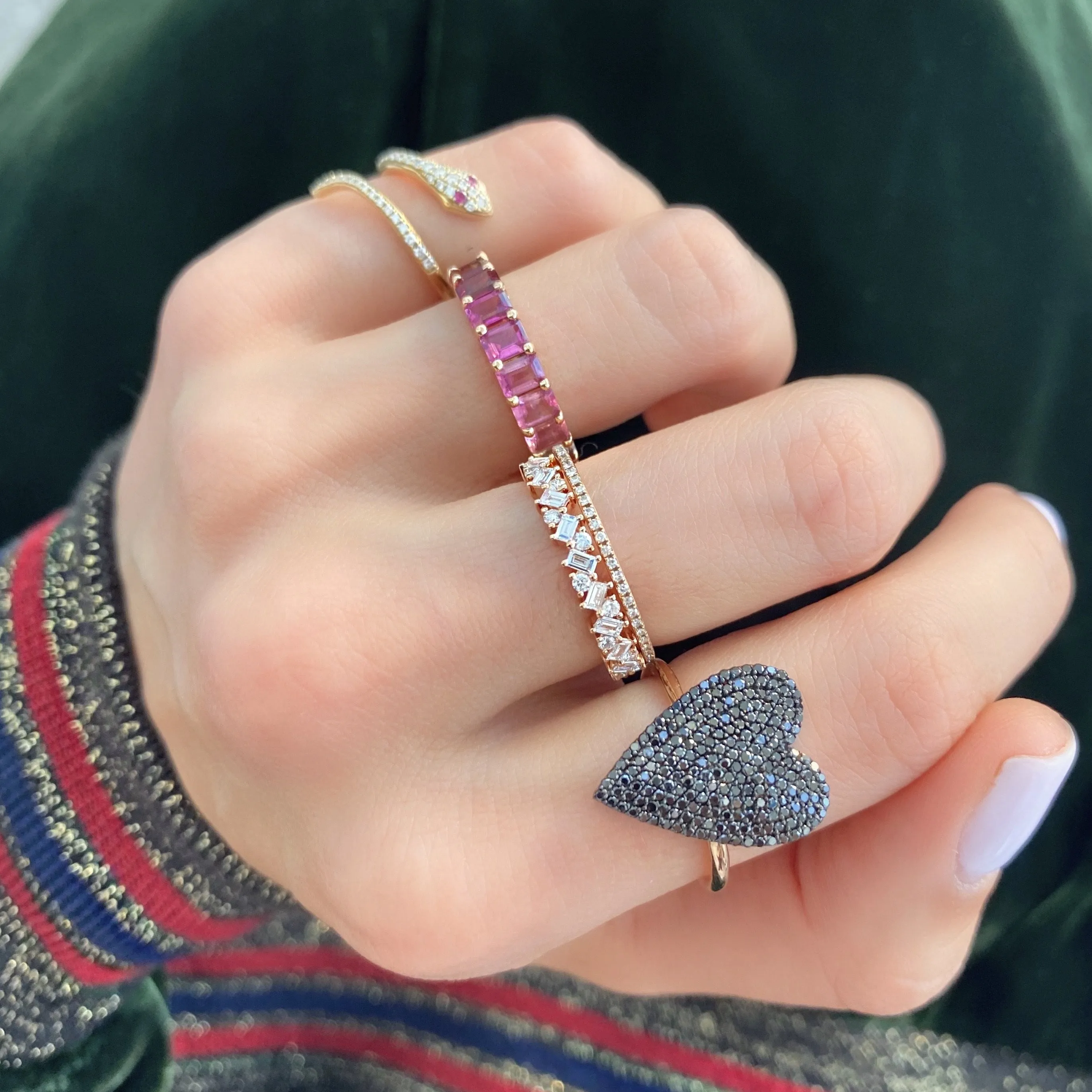 Thin Full Eternity Band