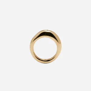 Thin Organic Ring in Gold
