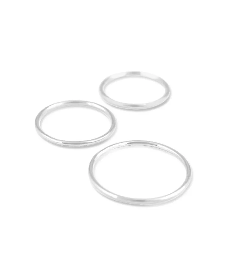 Thin White Gold Ring