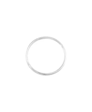 Thin White Gold Ring