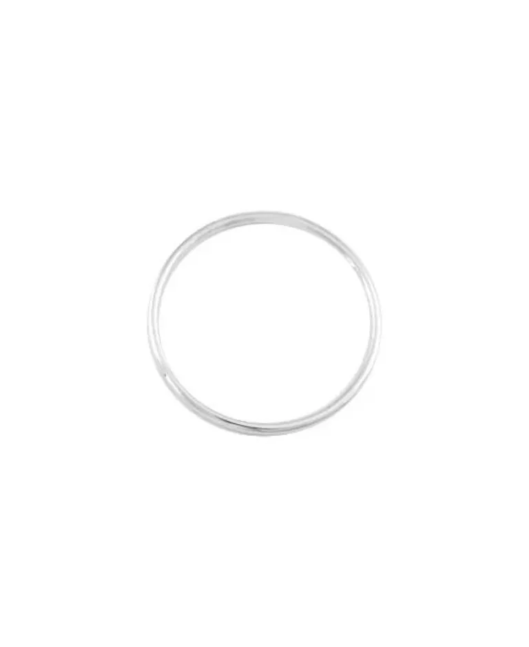 Thin White Gold Ring