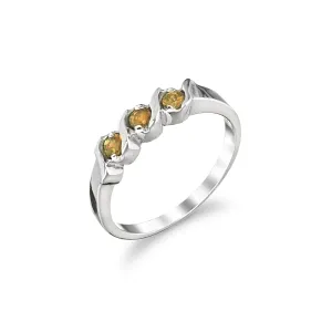 Three Stone Daughter Ring