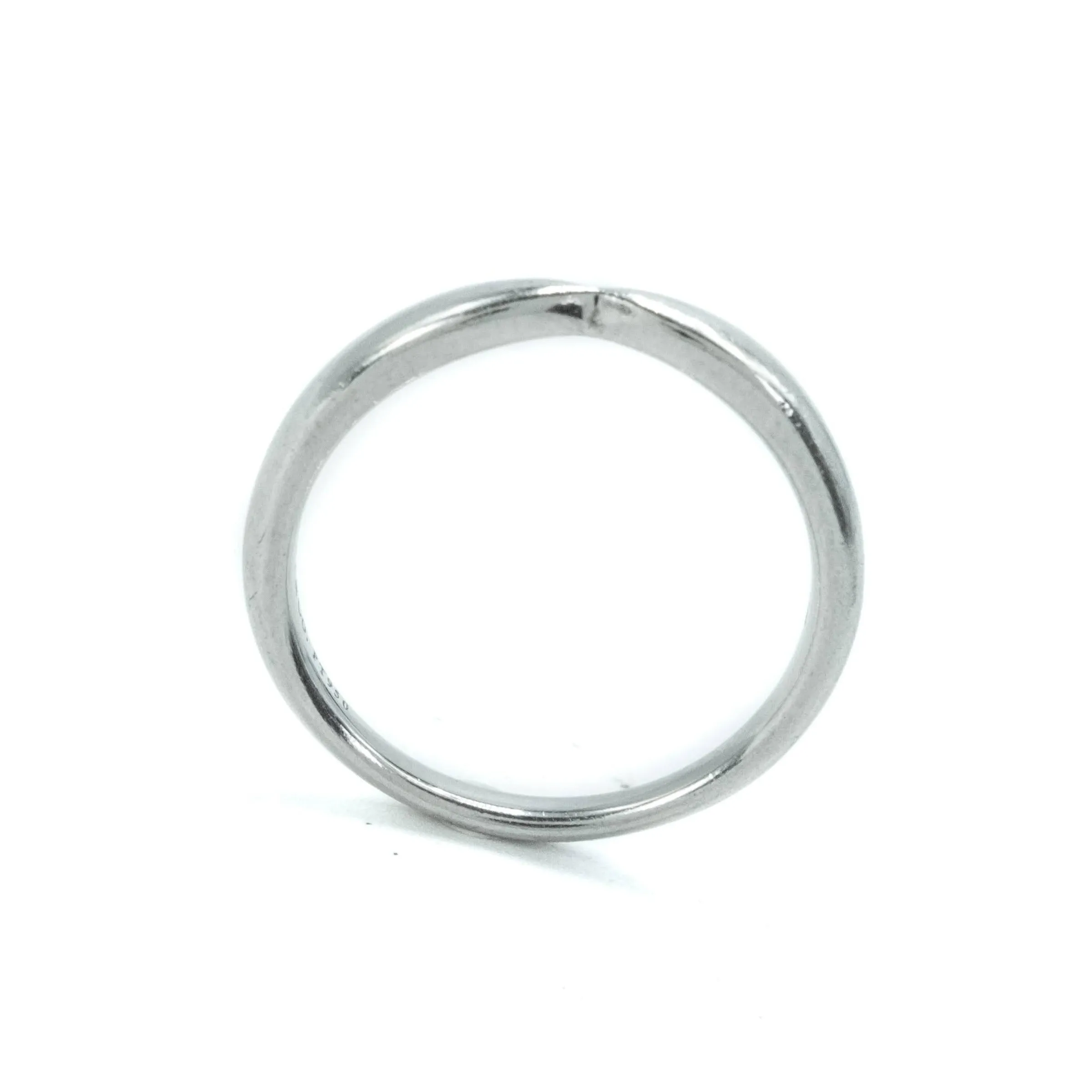 Tiffany & Co Harmony Platinum 3mm Wedding Band Ring Size : L (5 1/2)