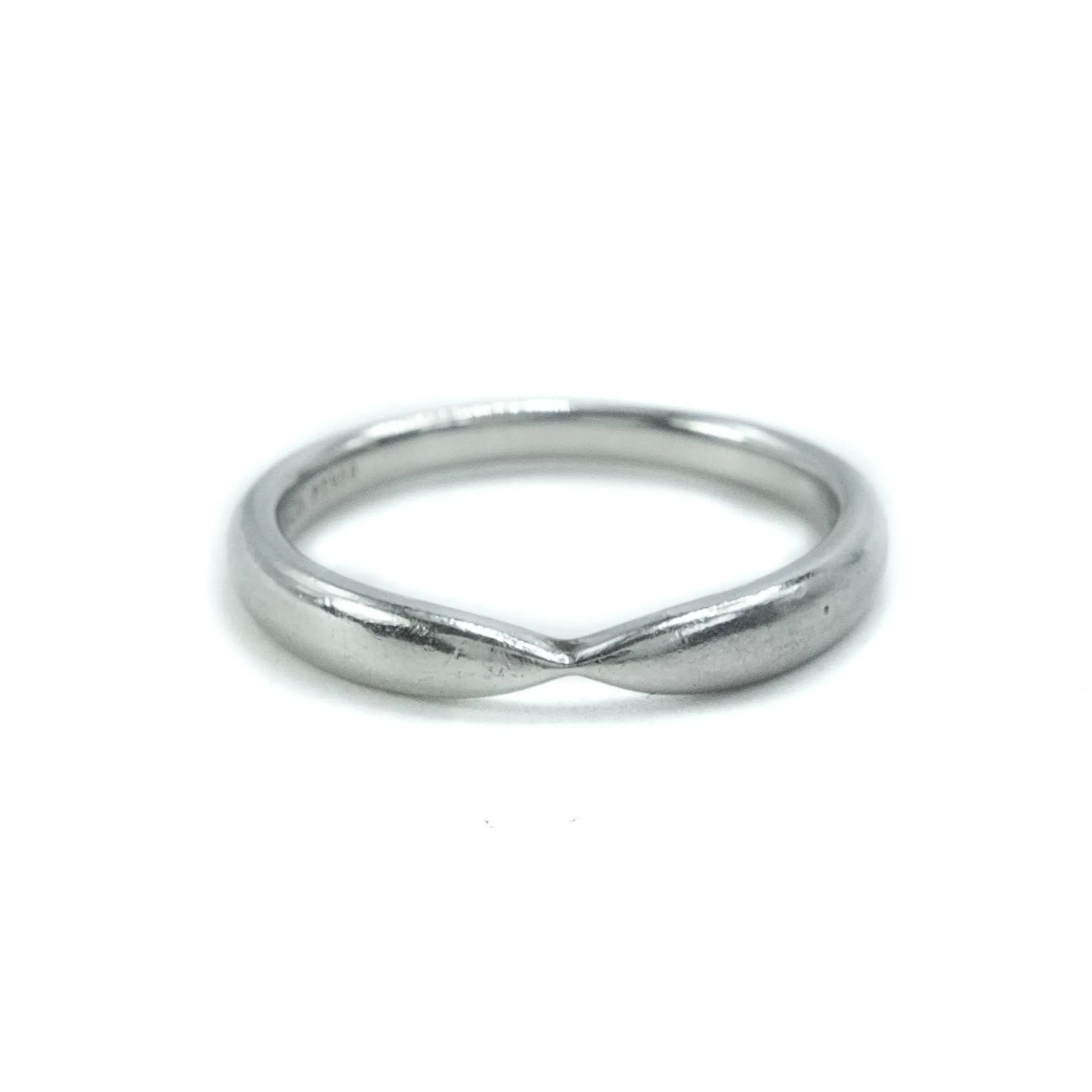 Tiffany & Co Harmony Platinum 3mm Wedding Band Ring Size : L (5 1/2)