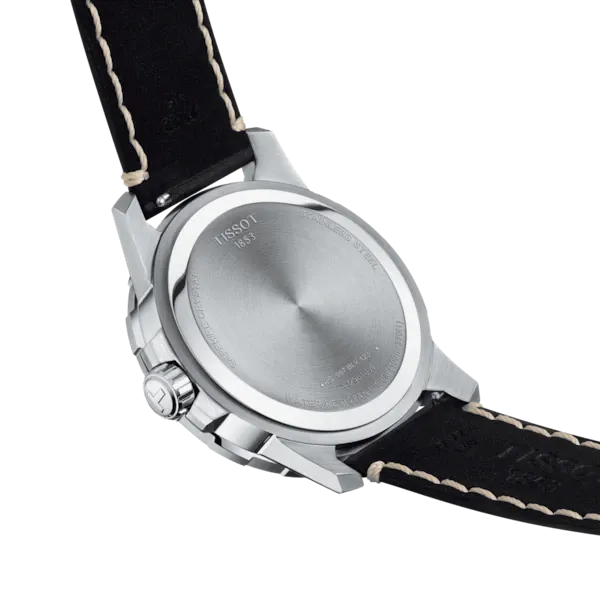 TISSOT SUPERSPORT GENT BLUE ON LEATHER