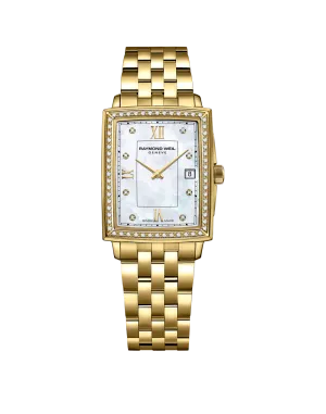 Toccata Ladies Gold Diamond Quartz Mother of Pearl Dial Watch