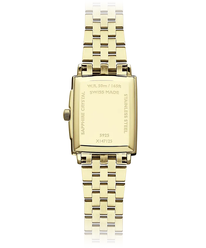 Toccata Ladies Gold Diamond Quartz Mother of Pearl Dial Watch