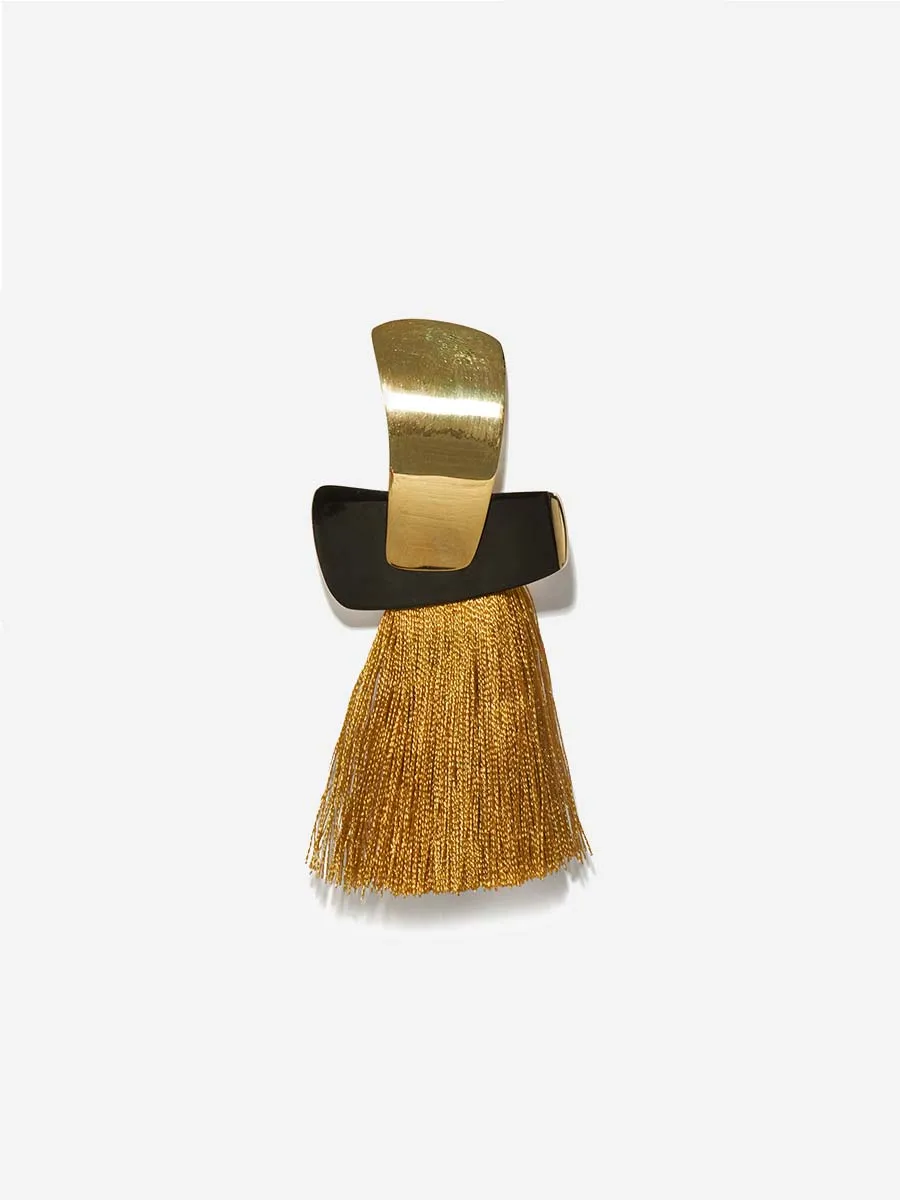 totem tassel earrings