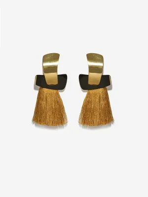 totem tassel earrings