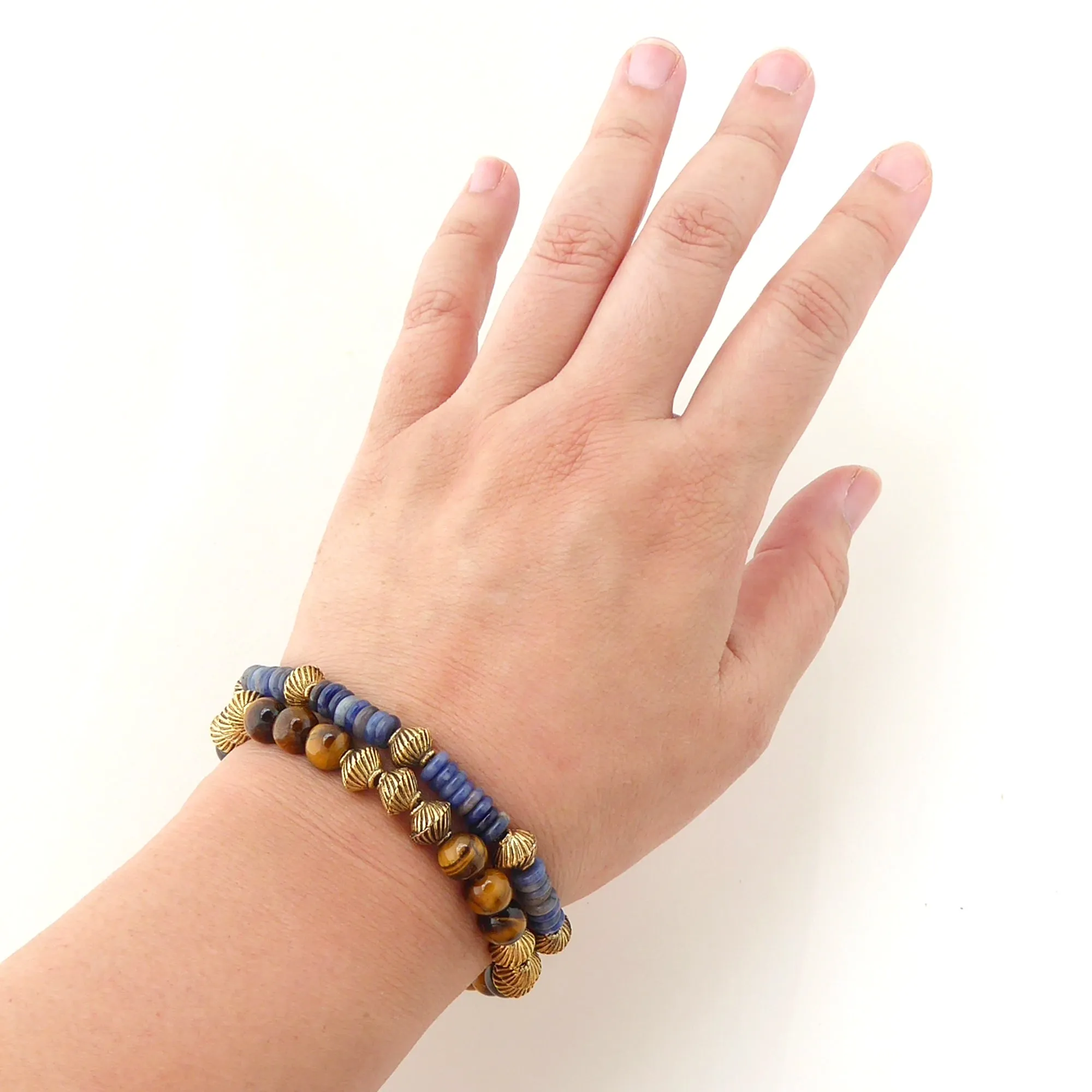 Tranquility stone bracelet set