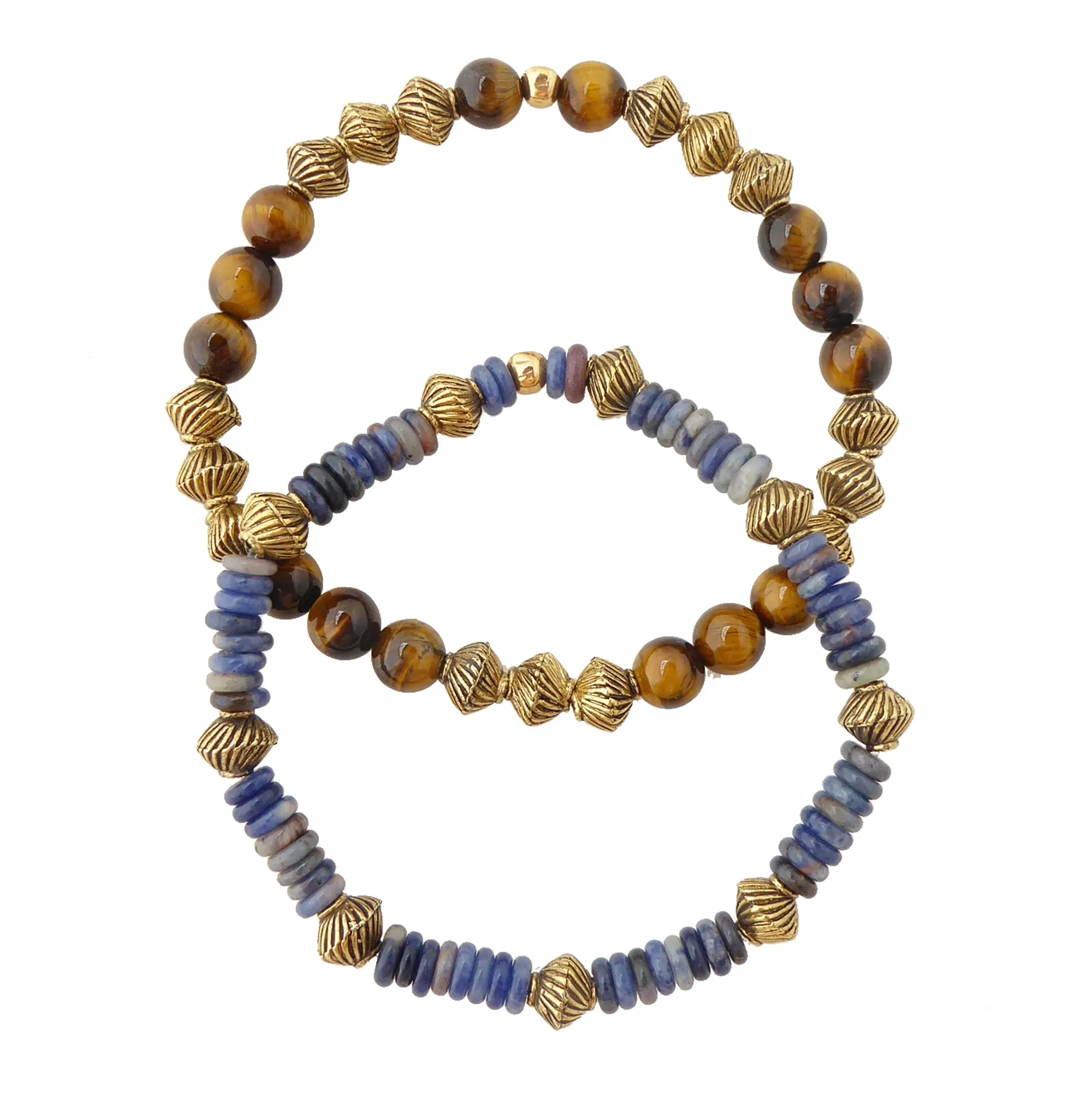 Tranquility stone bracelet set