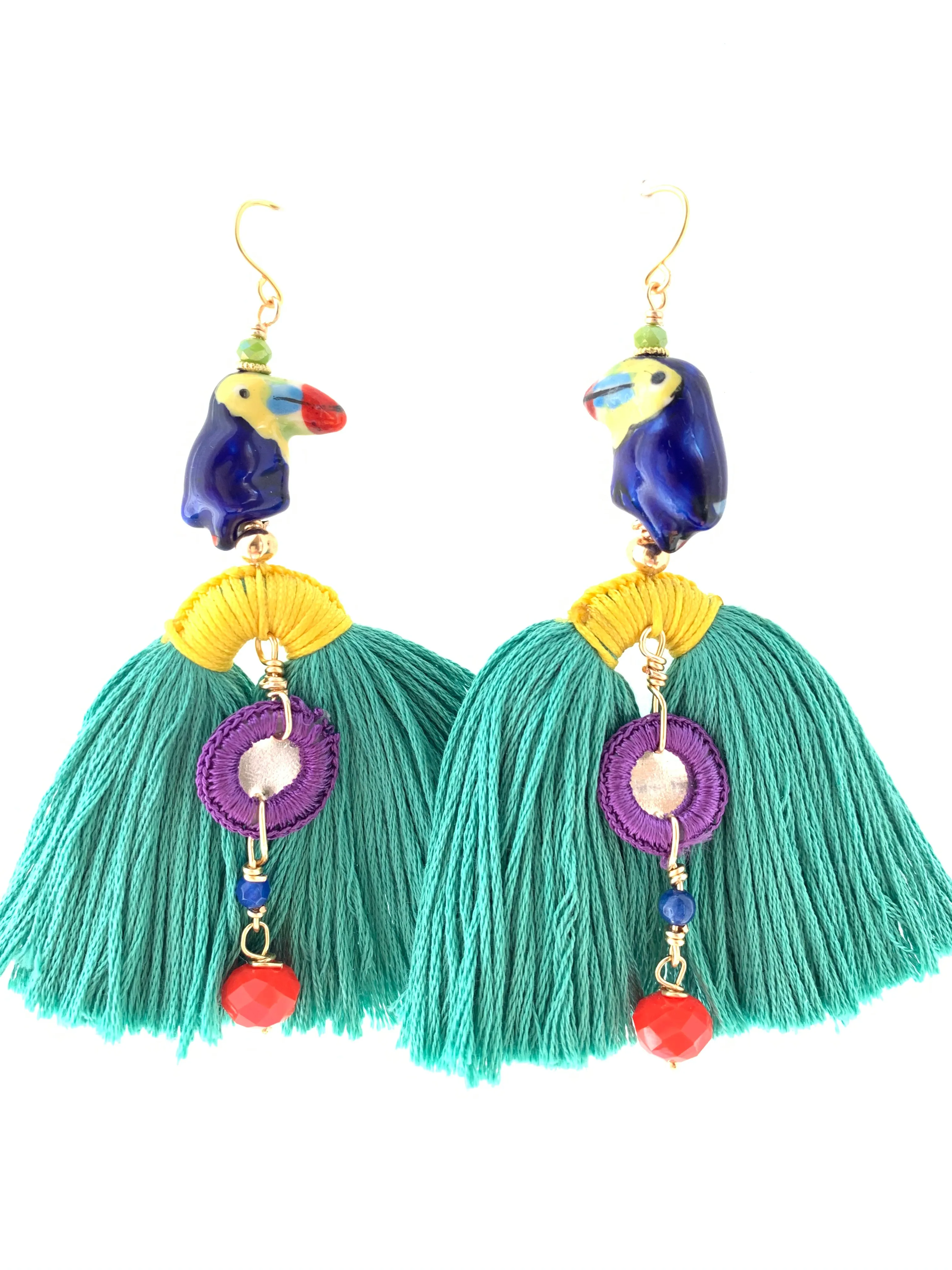 Tropical tassel green