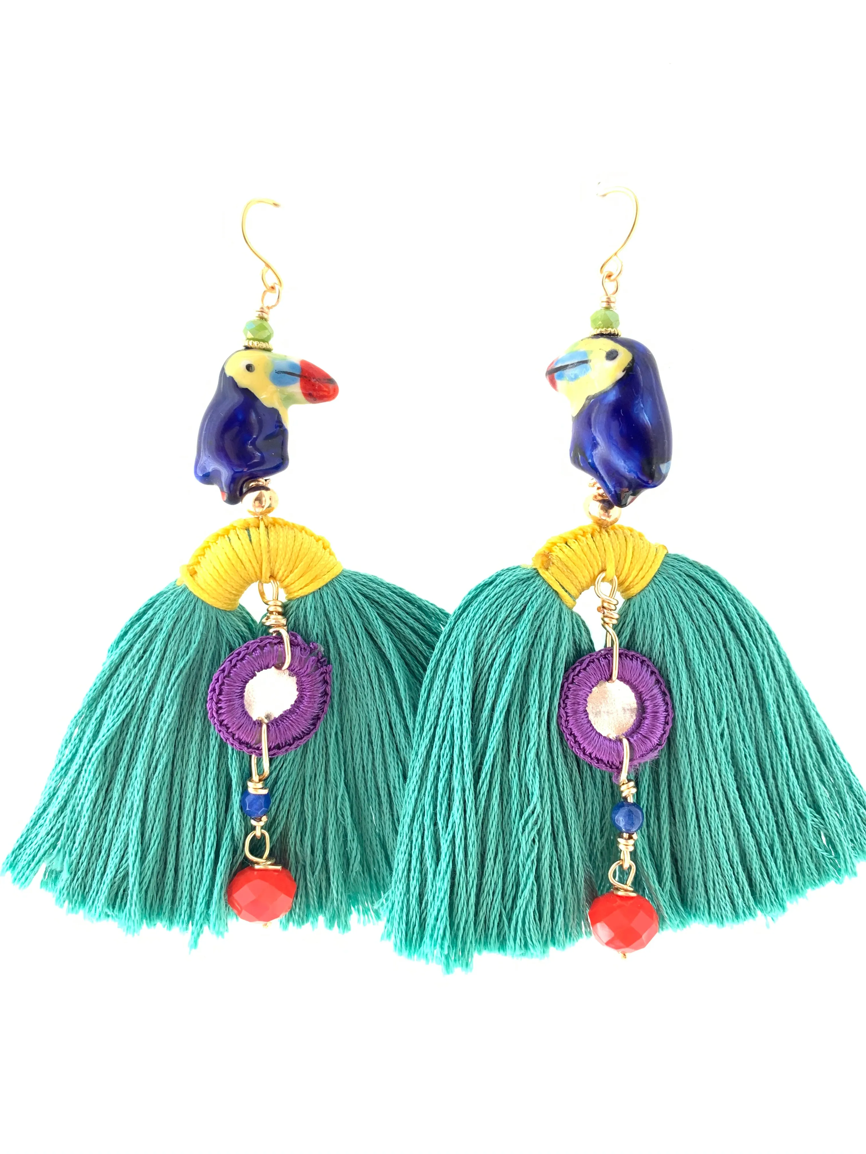 Tropical tassel green