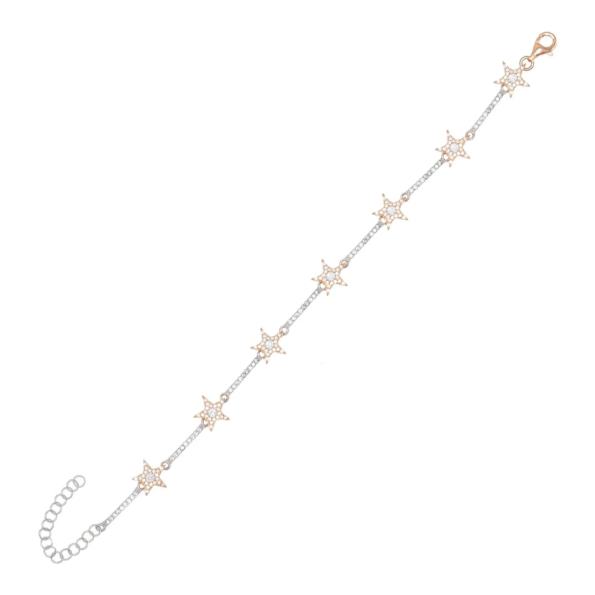 Two-Tone Starz Bracelet