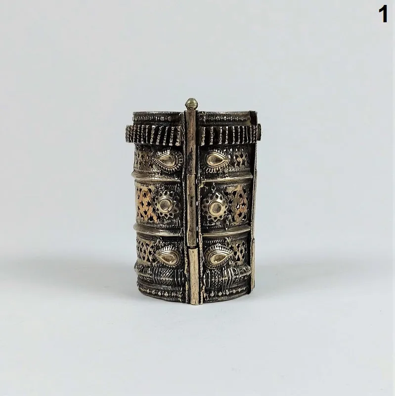 Vintage Afghan cuff bracelet