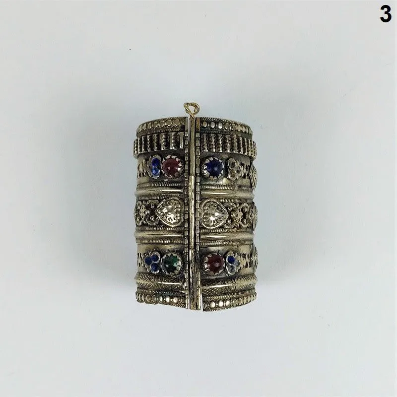 Vintage Afghan cuff bracelet