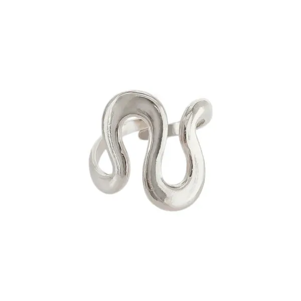 Water Resistant Squiggle Ring