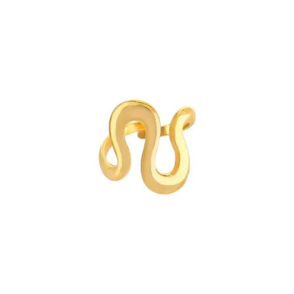 Water Resistant Squiggle Ring