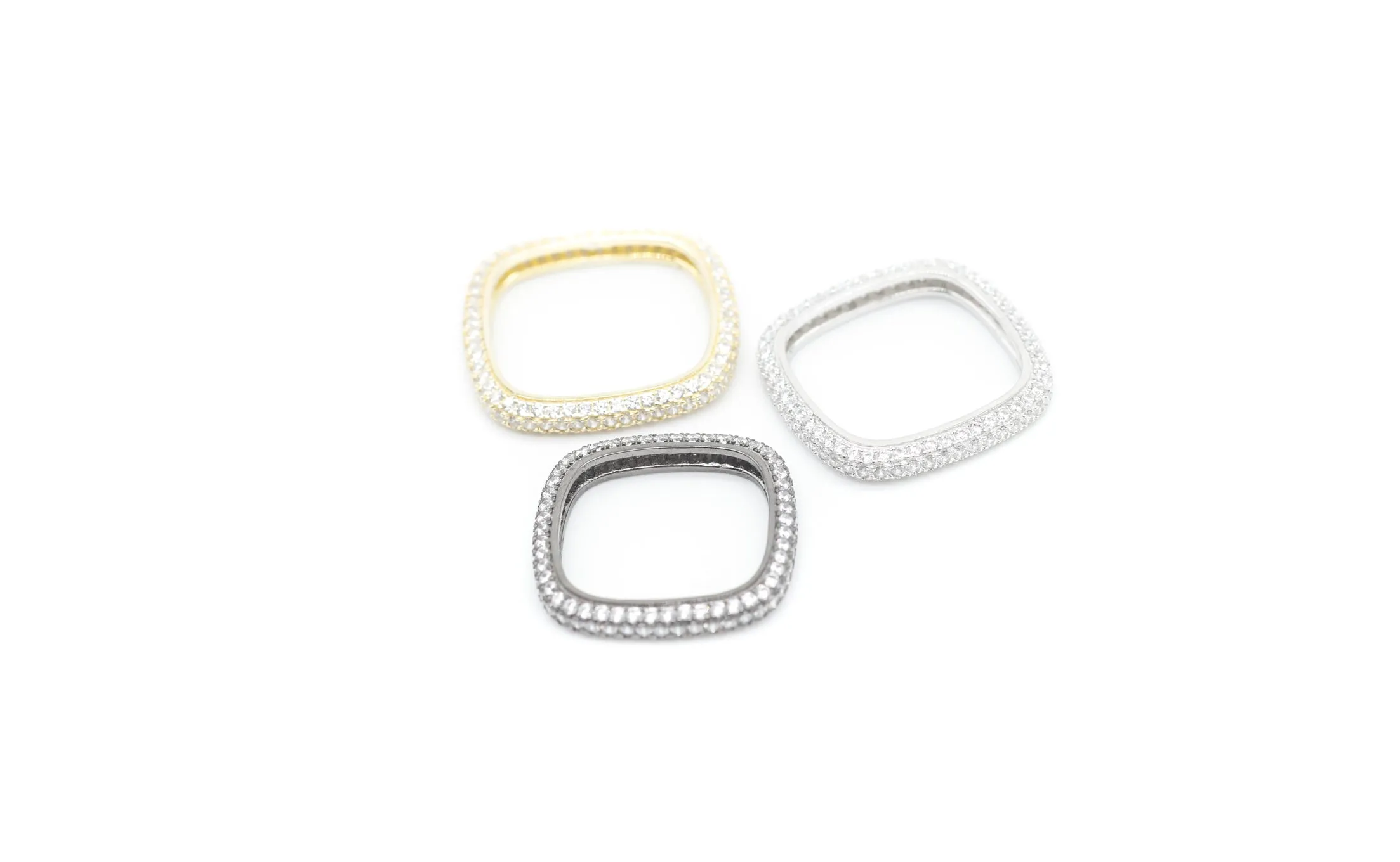 Whitney Stacker Rings (Black)