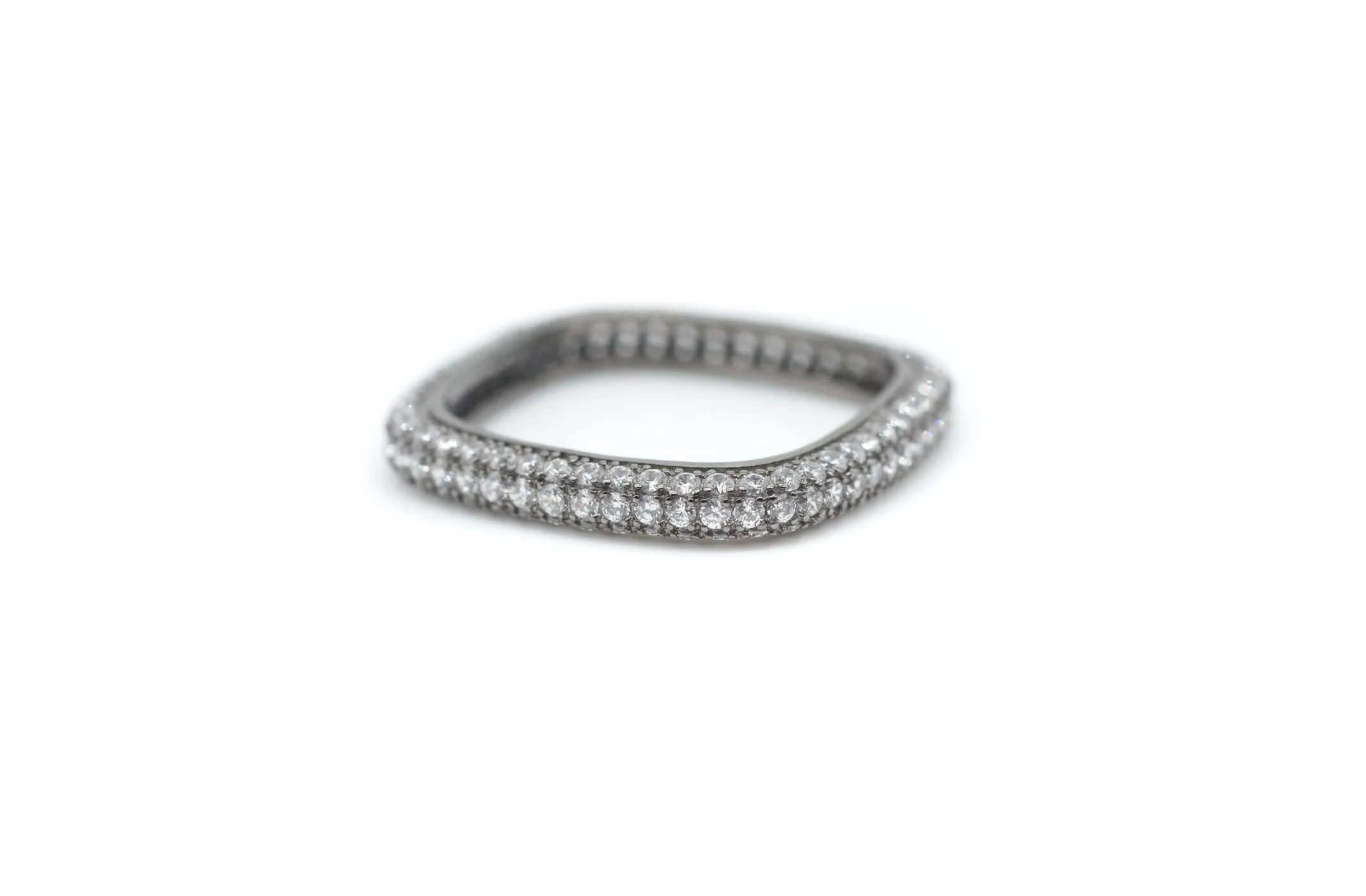 Whitney Stacker Rings (Black)