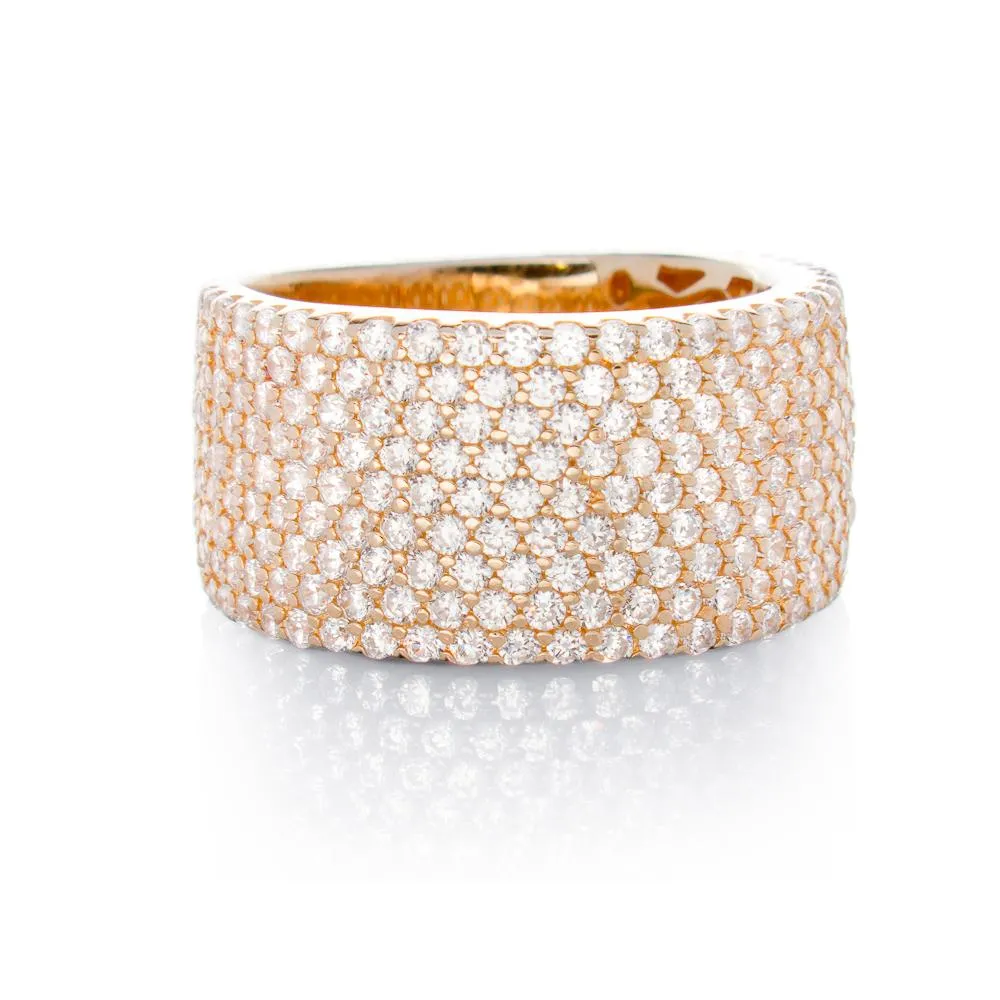 WIDE BAND, ROSE GOLD