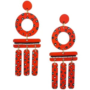WIND CHIME EARRINGS | PAPAYA