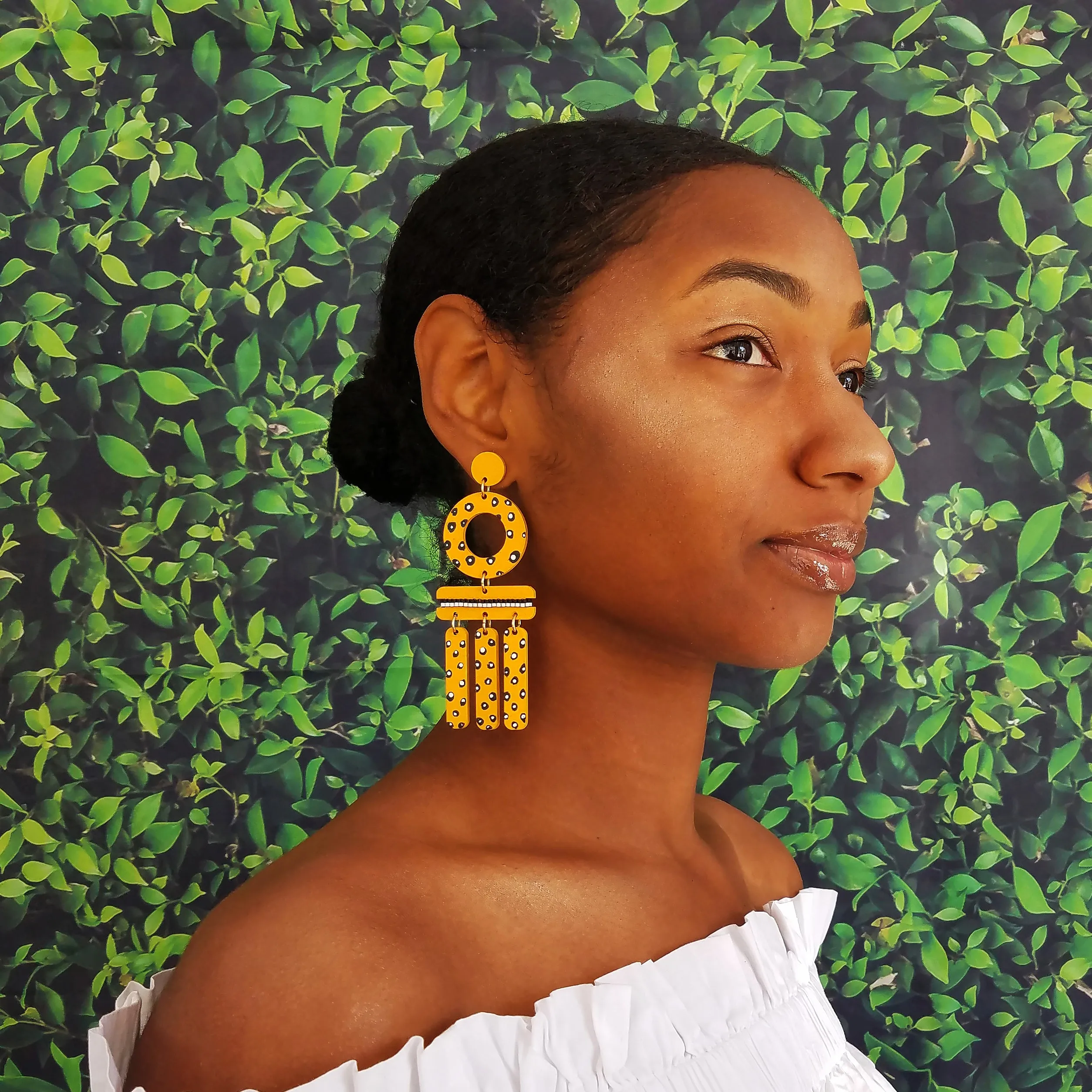 WIND CHIME EARRINGS | PINEAPPLE