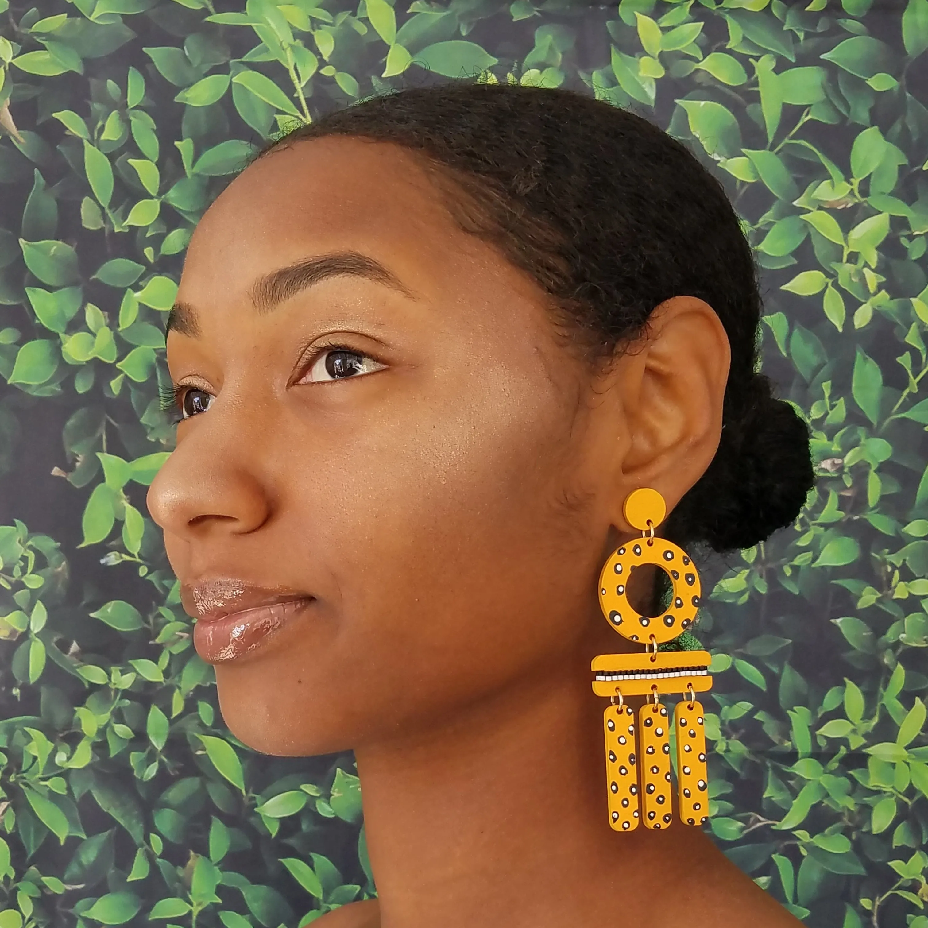 WIND CHIME EARRINGS | PINEAPPLE