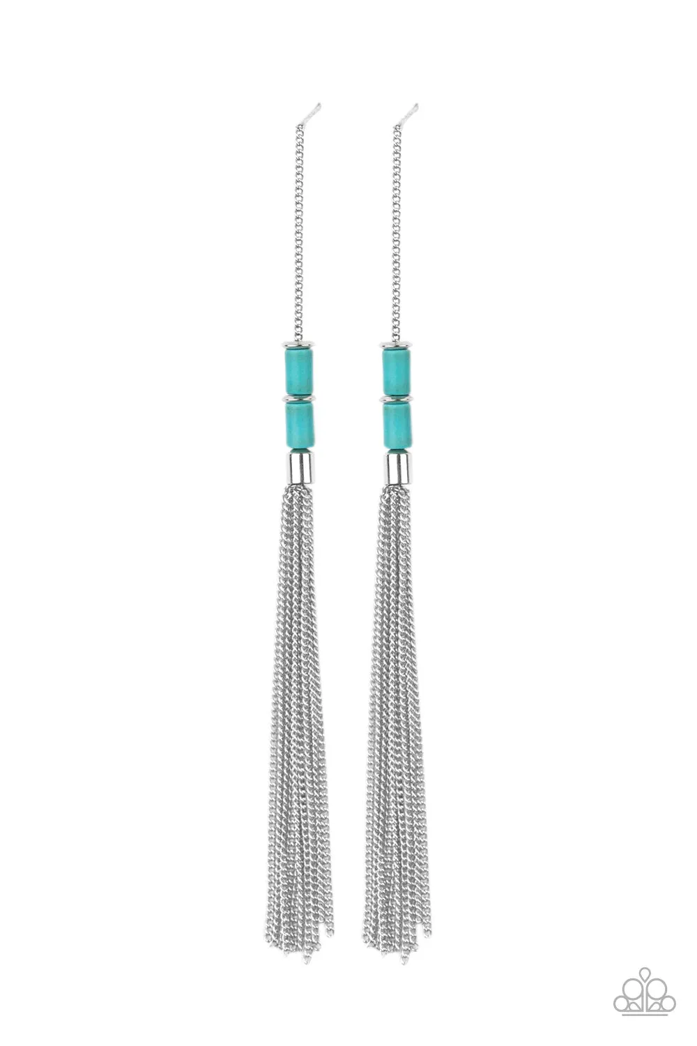 Windblown - Blue Post Earring
