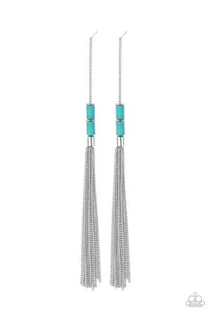 Windblown - Blue Post Earring
