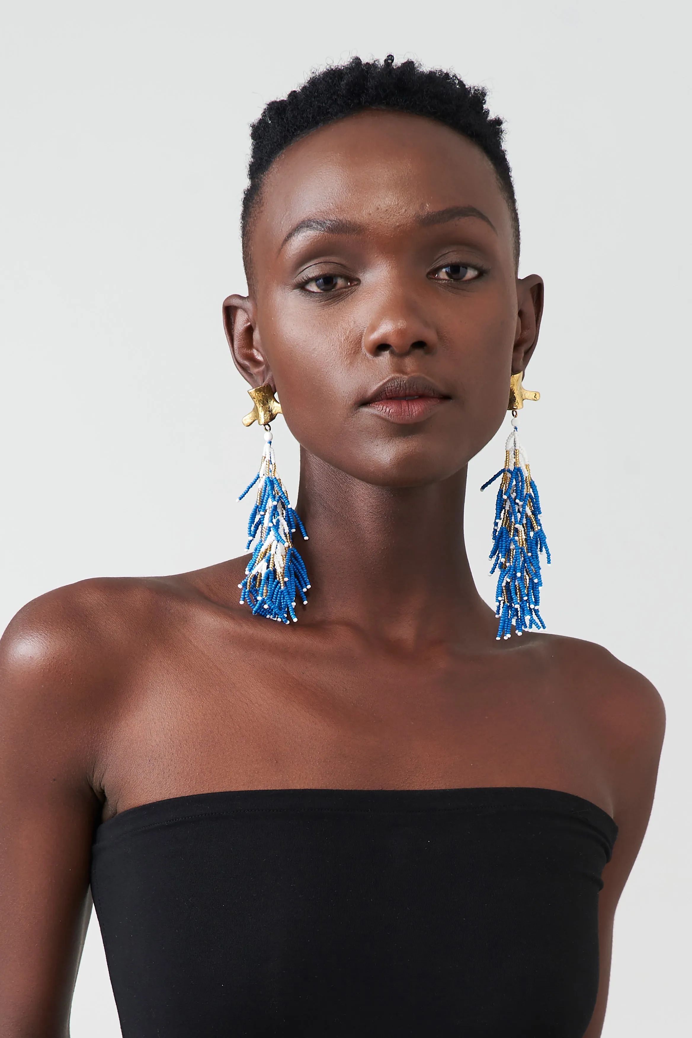 YATTA FRINGE EARRINGS