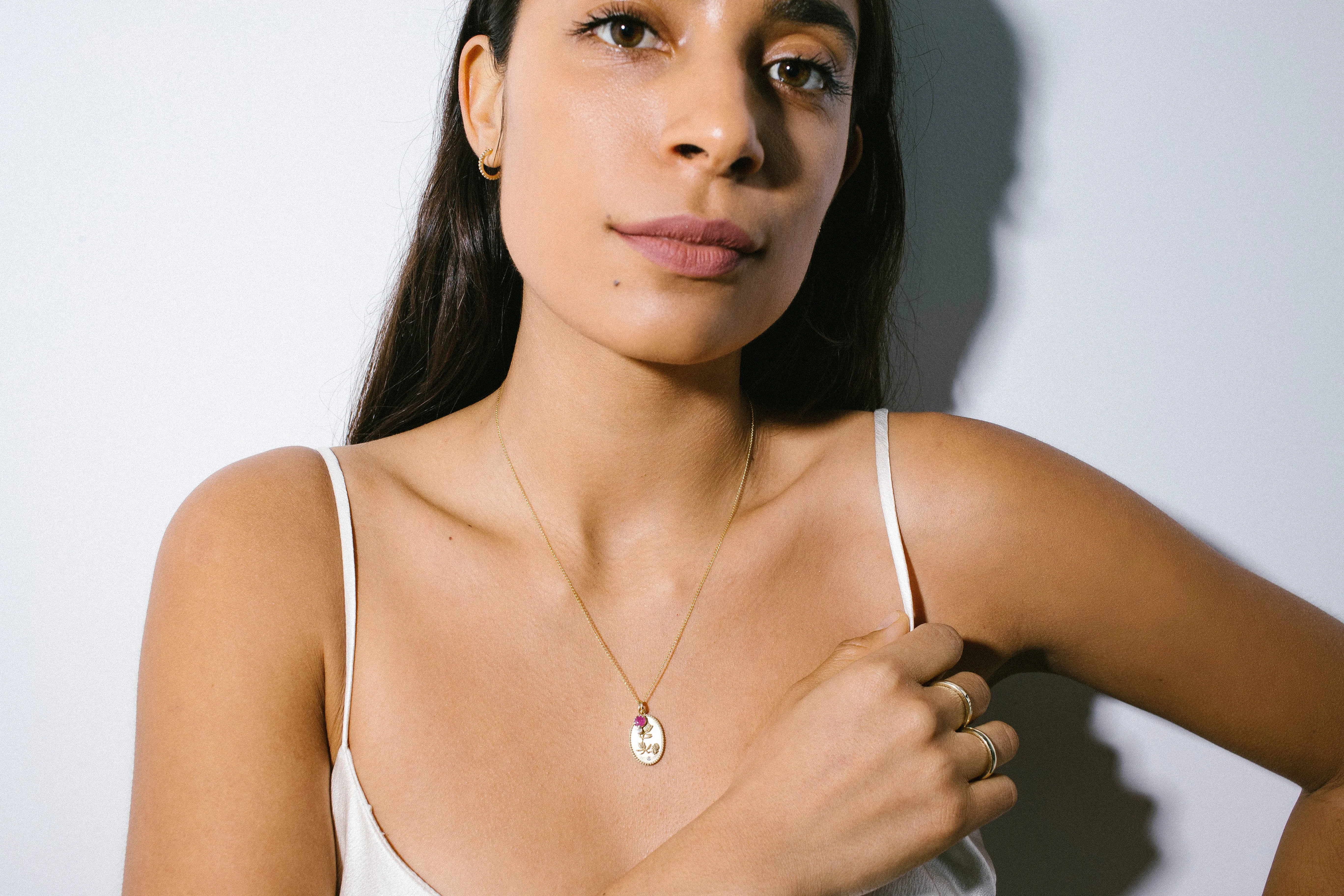 Zahava Heirlooms Ruby Amulet (July)