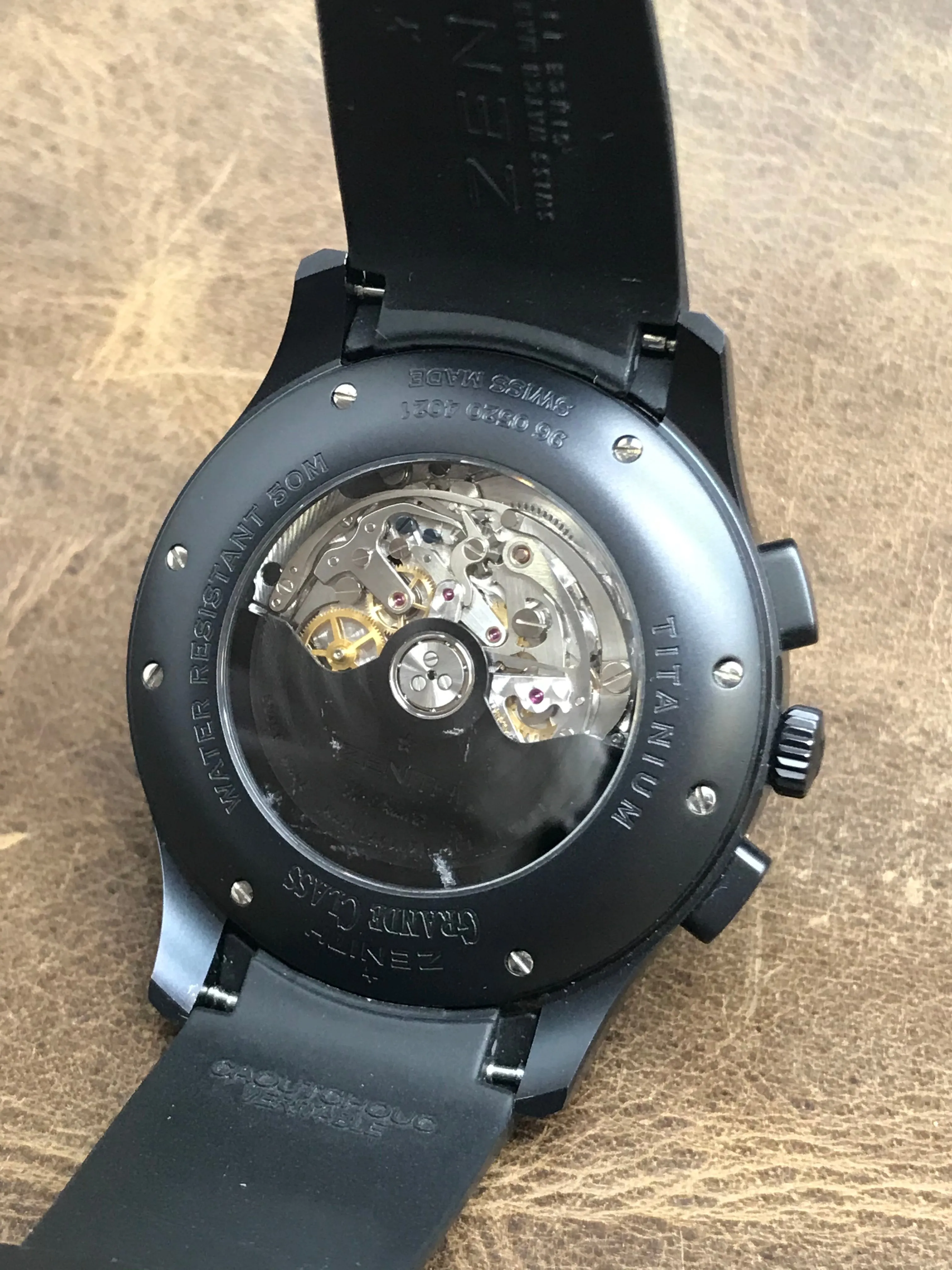 Zenith Grande Class 96.0520.4021 Skeleton Dial Automatic Men's Watch