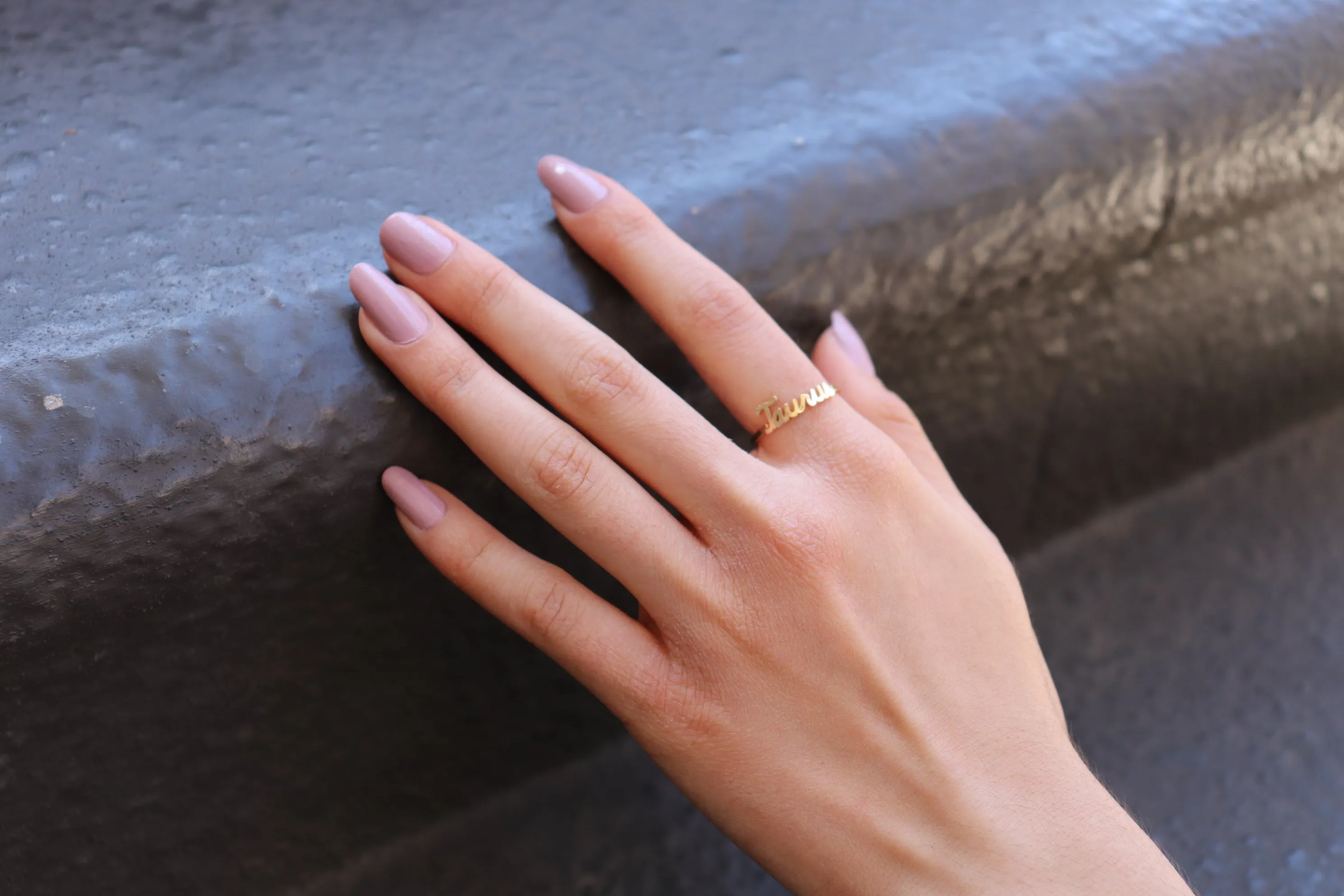 Zodiac Mini Rings-One size fits all- (Select your sign)